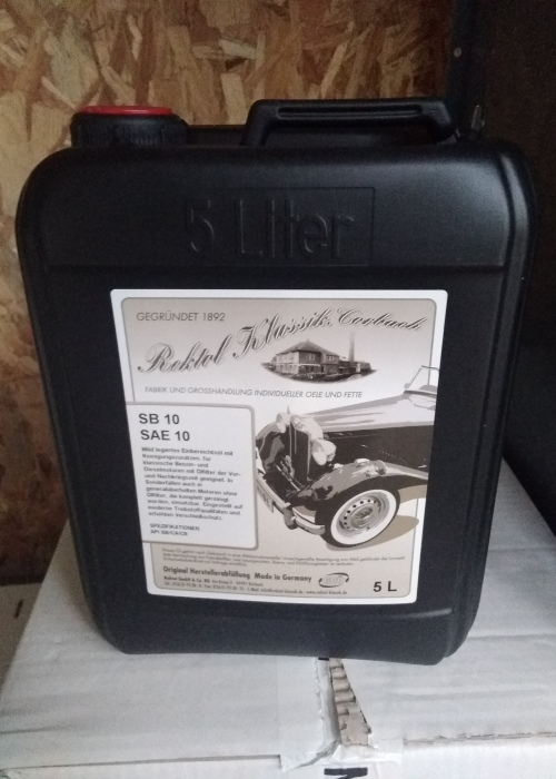 Bidon 5ltr huile REGULAR 10