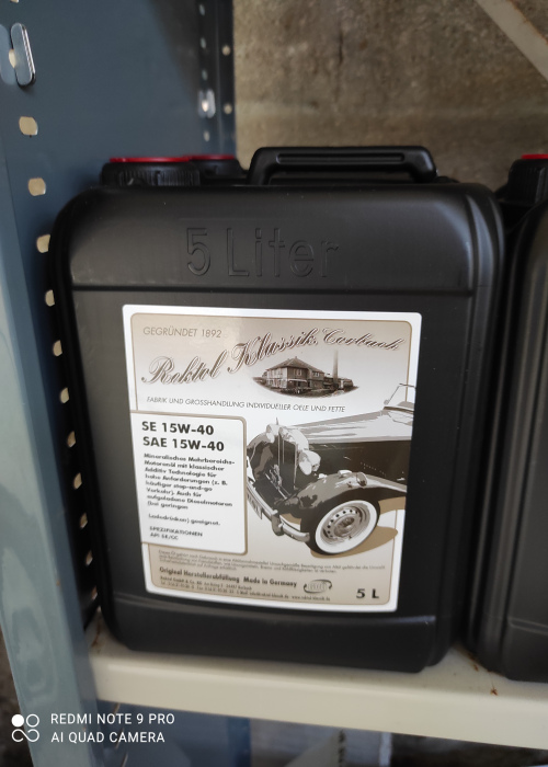 Bidon 5ltr huile SE 15W40