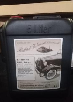Bidon 5ltr huile SF 15W40